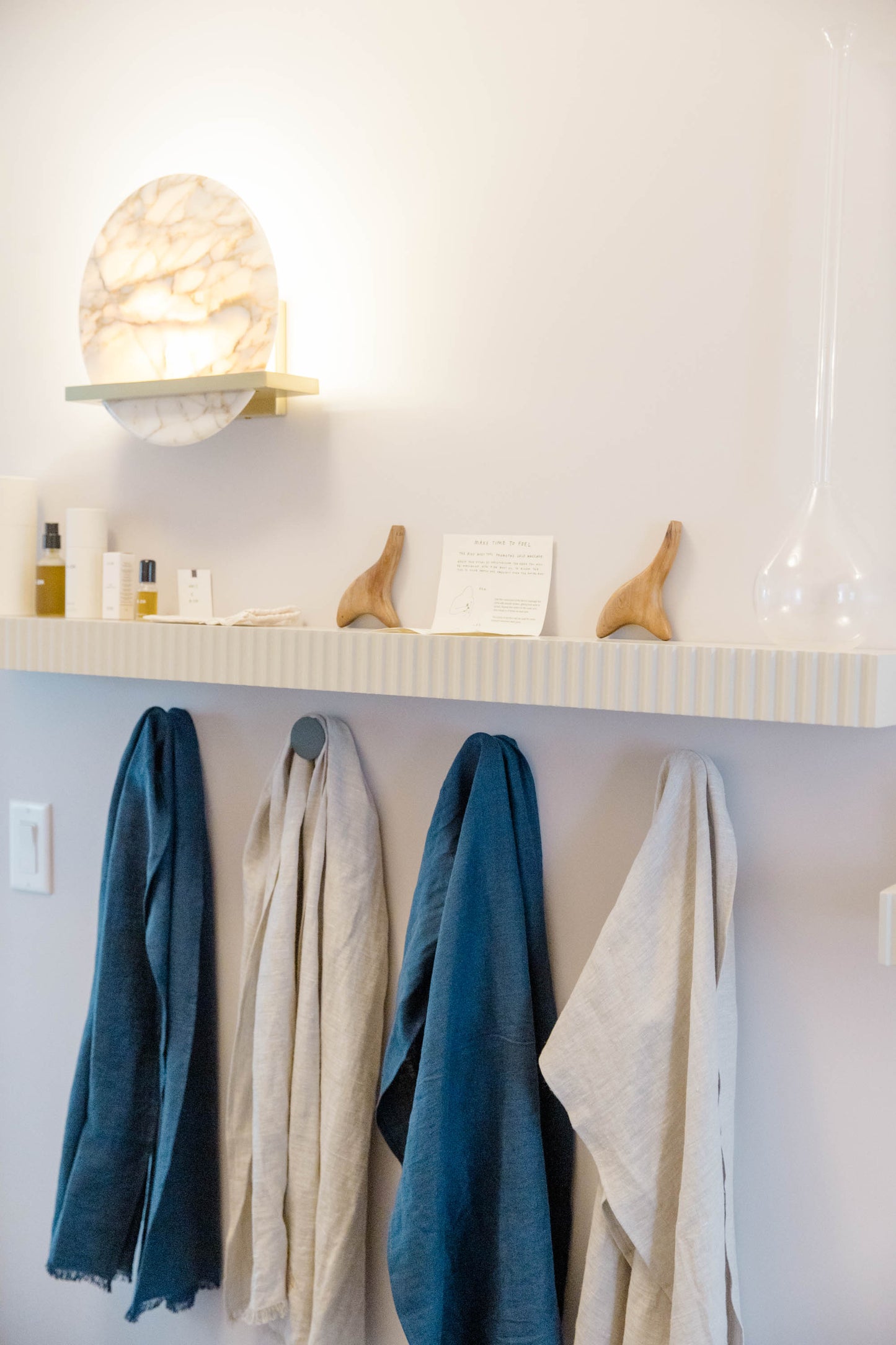 MAST Embroidered Linen Scarf
